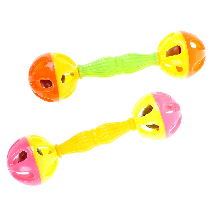 Sonagli campane tremante Dumbells Giocattoli in Anticipo di Sviluppo Giocattolo Del bambino Giocattolo Musicale Mano Tremante Sonaglio Giocattolo 0-12 Mesi