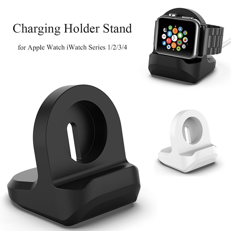 Charge Stand Holder Station for iWatch Series 1/2/3/4 Apple Watch Charging Dock Charging Cable for iWatch Portable