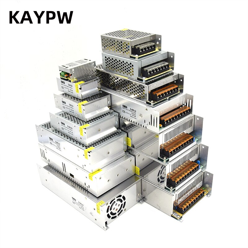 Valaistusmuuntaja  ac110v-220v virtalähde 2a 3a  dc 12v 5a 10a 20a 30a 40a 50a 60a 80a valopalkki kytkin ajurin virta
