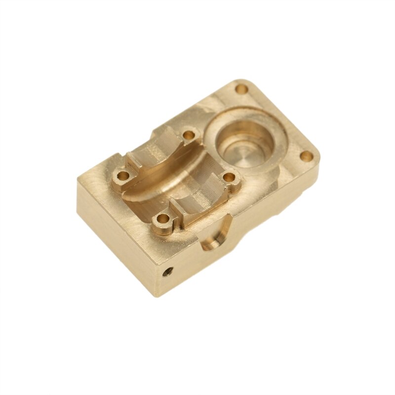 Durcheinander Differential Abdeckung Brücke Achse Abdeckung mit Rügestochen Aktualisierung Teile für 1/24 RC Raupe axial SCX24 90081 Zubehör