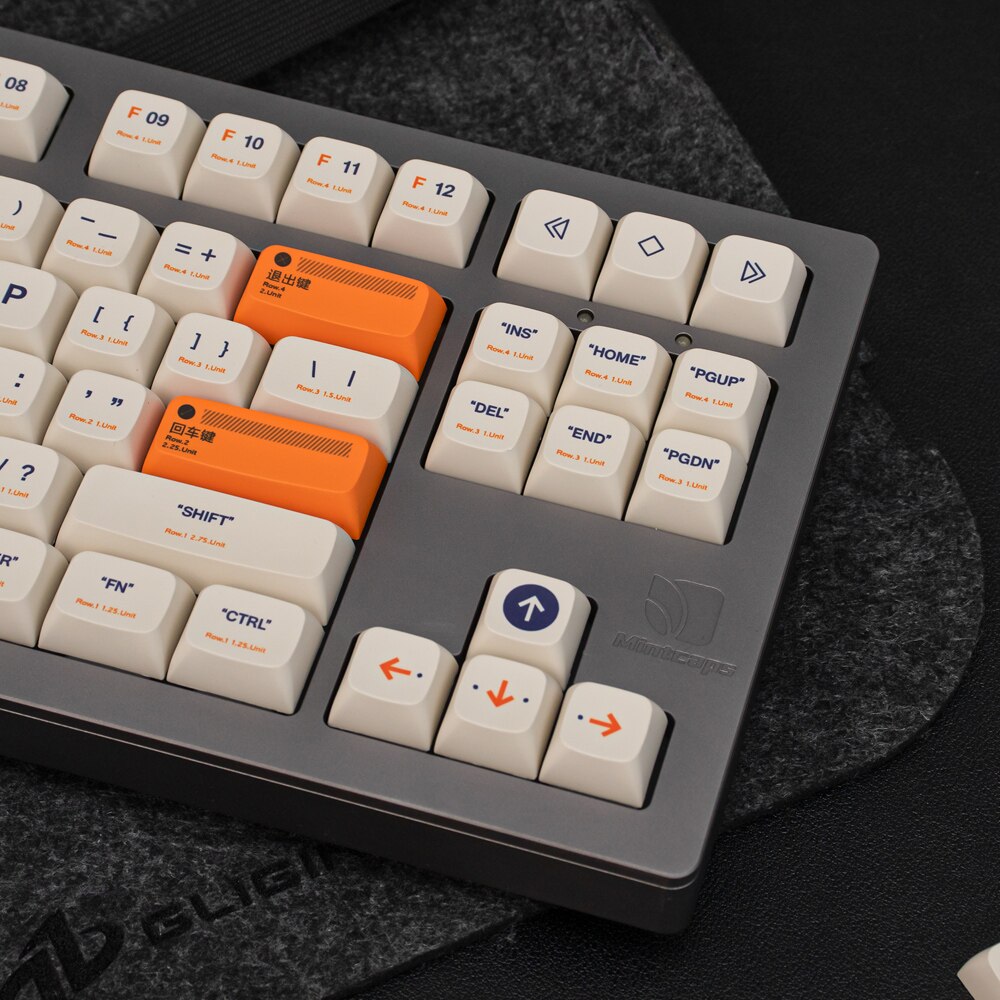 134 Keys Clones Plastic Theme Keycaps PBT XDA Profile DYE-SUB Keycap For Cherry MX Switch Mechanical Gaming Keyboard GMMK Pro