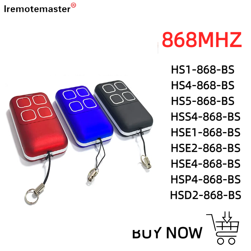HORMANN 868 AFSTANDSBEDIENING HSE2 HSE4 868 BS ROLLING CODE AFSTANDSBEDIENING BiSecure 868 MHz GARAGEDEUR AFSTANDSBEDIENING APPARAAT