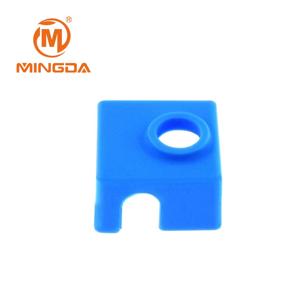 Mk7/mk8/mk9/mk10 silicone meia manga aquecedor bloco capa caso protetor 3d peças de impressora para ender 3 pro CR-10