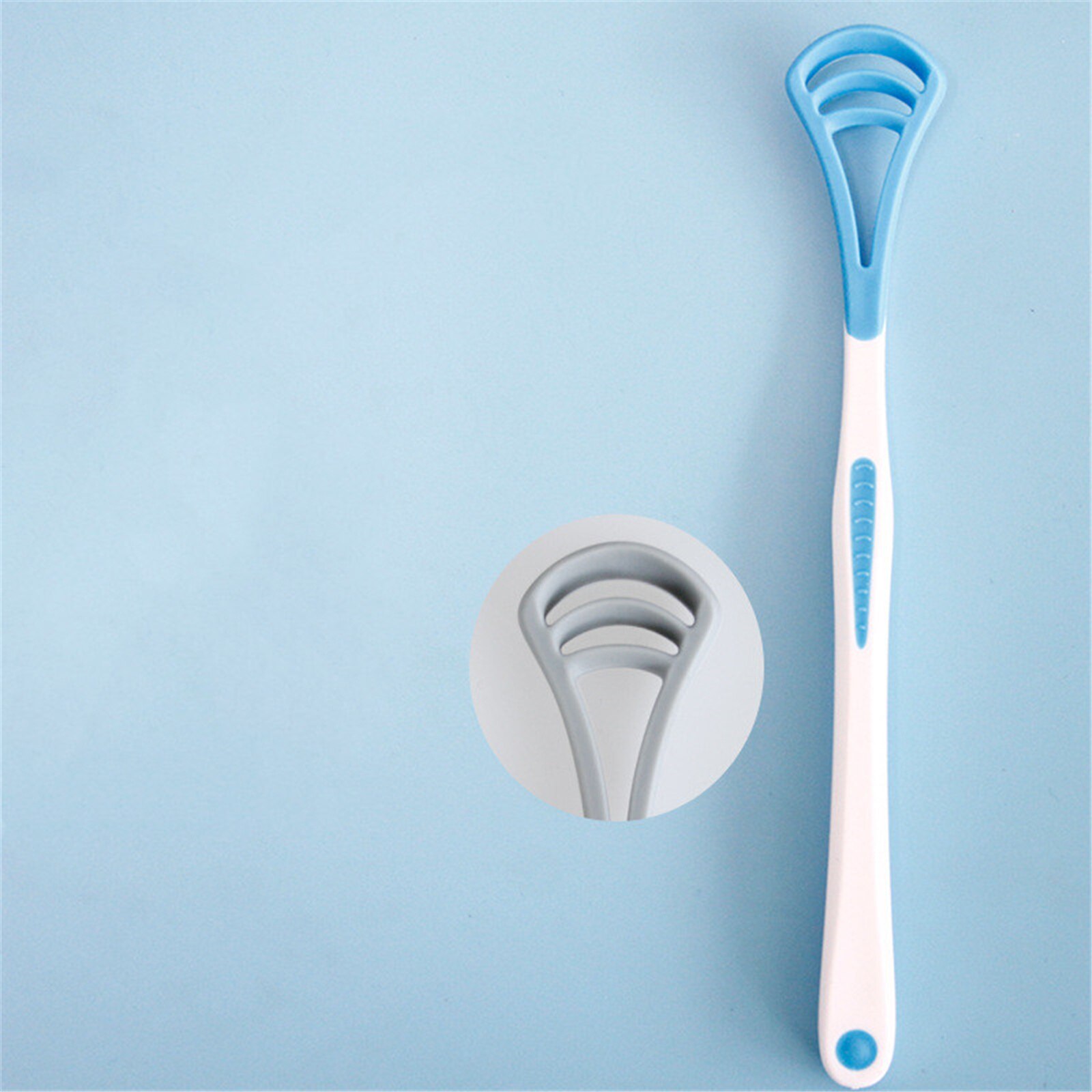 Raspador de lengua de silicona, limpiador de lengua, elimina la talitosis, recubrimiento de la lengua, Cuidado Oral, cepillo rascador de lengua para mantener la respiración fresca