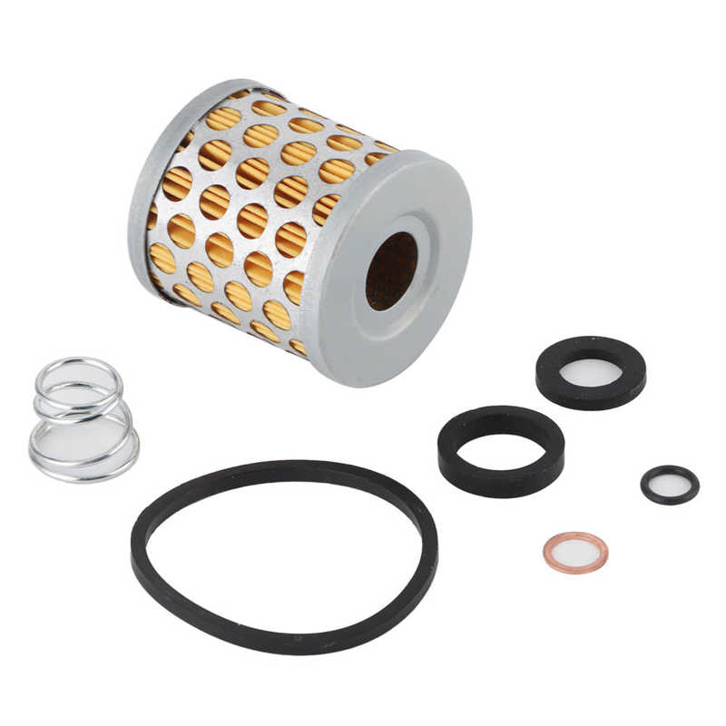 fuel filter Fuel Filters Fuel Filter with Spring Sealing Gasket Replacement Aluminium Alloy Universal Car