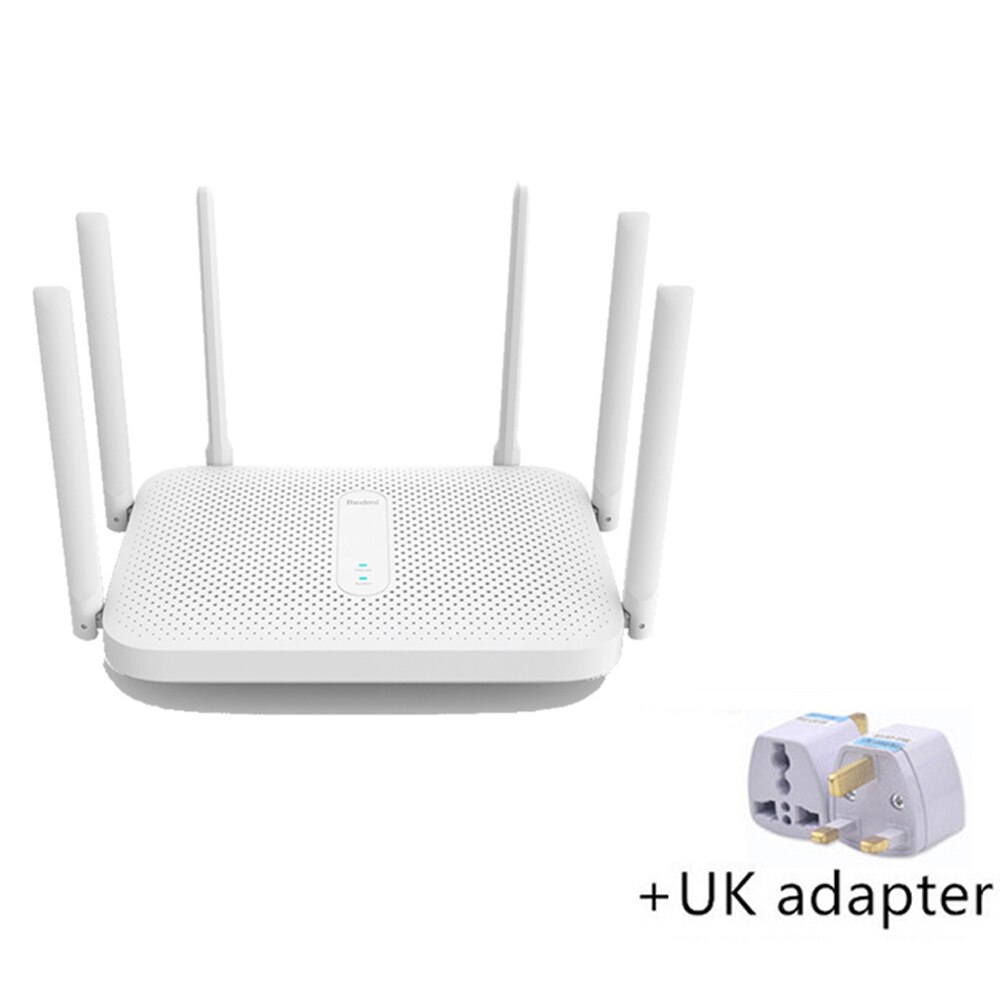 Xiaomi – routeur sans fil Redmi AC2100, 2.4G/5G, double fréquence, wi-fi, 128M, couverture RAM, amplificateur de Signal externe, répéteur PPPOE: Add UK adapter