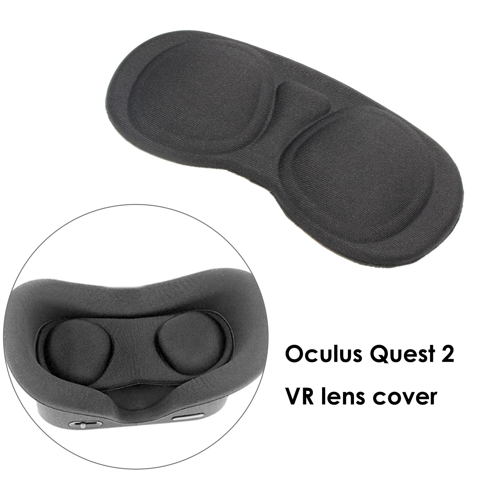 Voor Oculus Quest 2 Vr Headset Lens Cover Stofdicht Anti-Kras Lens Beschermhoes Voor Quest2 Virtual Reality Accessoires