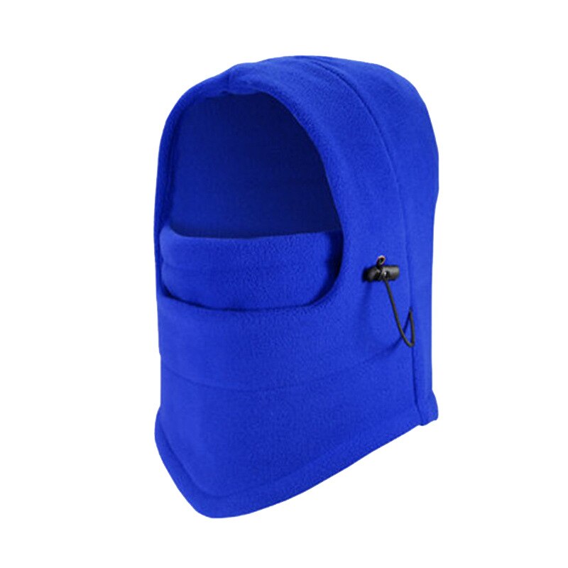 Kvinder mænd hat kasket varm vindtæt tykkere elastisk til vinter udendørs cykling  b2 cshop: Blå
