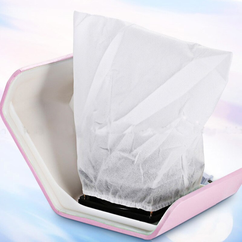 10PCS Nail Dust Collector Replacement Bags Gel Vacuum Cleaner Bag for 3-fan Manicure Nail Art Dust Suction Machine Bags