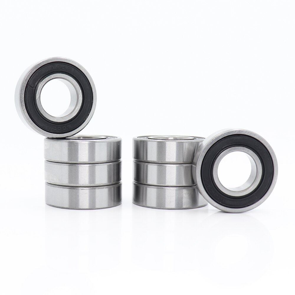 6002RS Bearing ( 8 PCS ) 15*32*9 mm Deep Groove 6002-2RS Ball Bearings 6002RZ 180102 RZ RS 6002 2RS EMQ