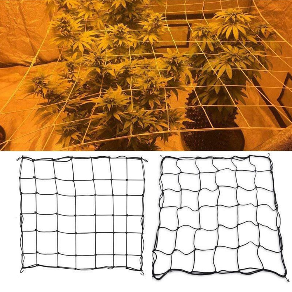 8 kroge vokse telt bønne hegn plante klatring grøntsag elastisk hjem have forsyninger fleksibelt espalier net
