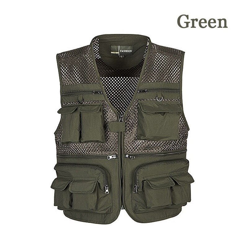 Fishing Vest Photography Travel Vest Breathable Fishing Jacket