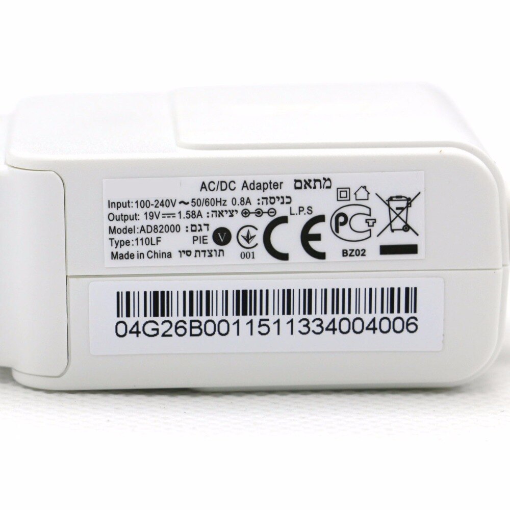 Originele 19v 1.58a 2.5*0.7mm 30w laptopvoeding voor asus  pc1011px eee pc exa 1004ch exa 1004uh ad82000 ac oplaadkabel