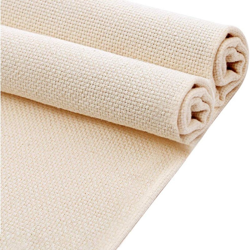 LUTER 67x50 cm Handwerken Stof, Linnen Handwerken Stof Monnik Doek voor