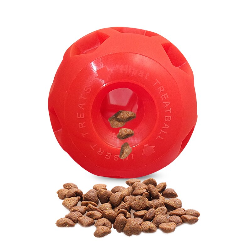 Interactieve Hond Kat Eten Treat Bal Kom Speelgoed Funny Pet Schudden Lekkage Voedsel Container Puppy Kat Slow Feed Huisdier