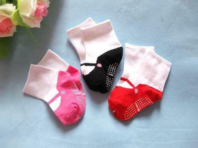 Imcute Neue Baby 3 Farben Neugeborenen Unisex Anti-slip Socken Süßigkeiten Socken Für 6-24 Monate Alt baby