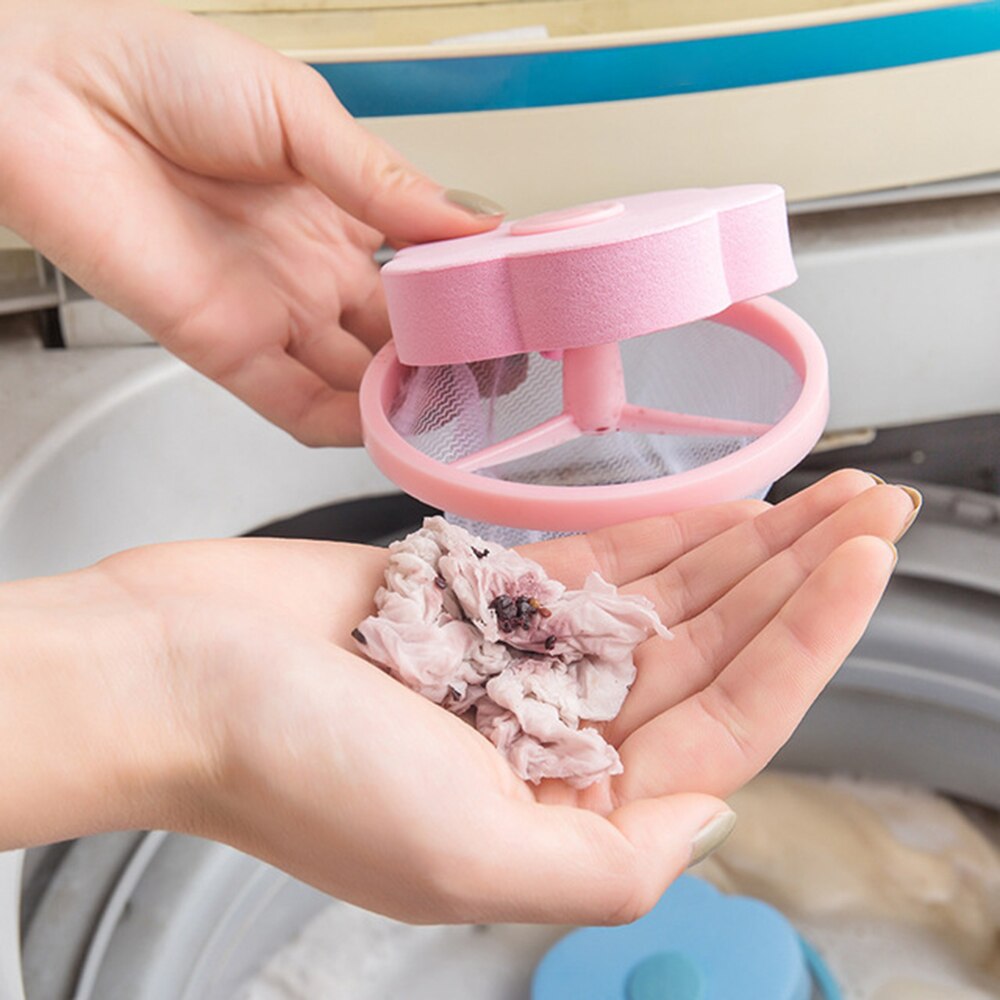 Home Hair Removal Catcher Filter Mesh Pouch Cleaning Ball Bag Dirty Fiber Collector Washing Machine Filter Laundry Cleaning Ball