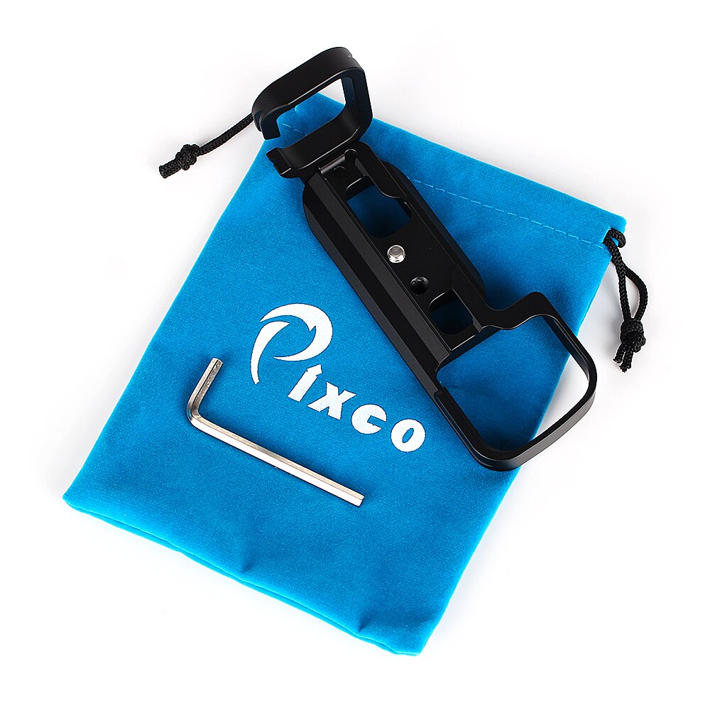 Pixco Bracket Holder Base Hand Grip Quick Release Heavy L Plate Bracket Set Compatible Suit for Sony NEX-7 Camera