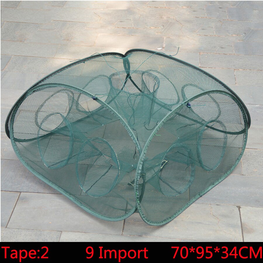 5/9/21 tuontiverkko kalastukseen/purkamiseen verkkorapu sieppari valuverkko kalarapu ansa rakolovka rapuhäkki verkko pieni: 9 tuonti