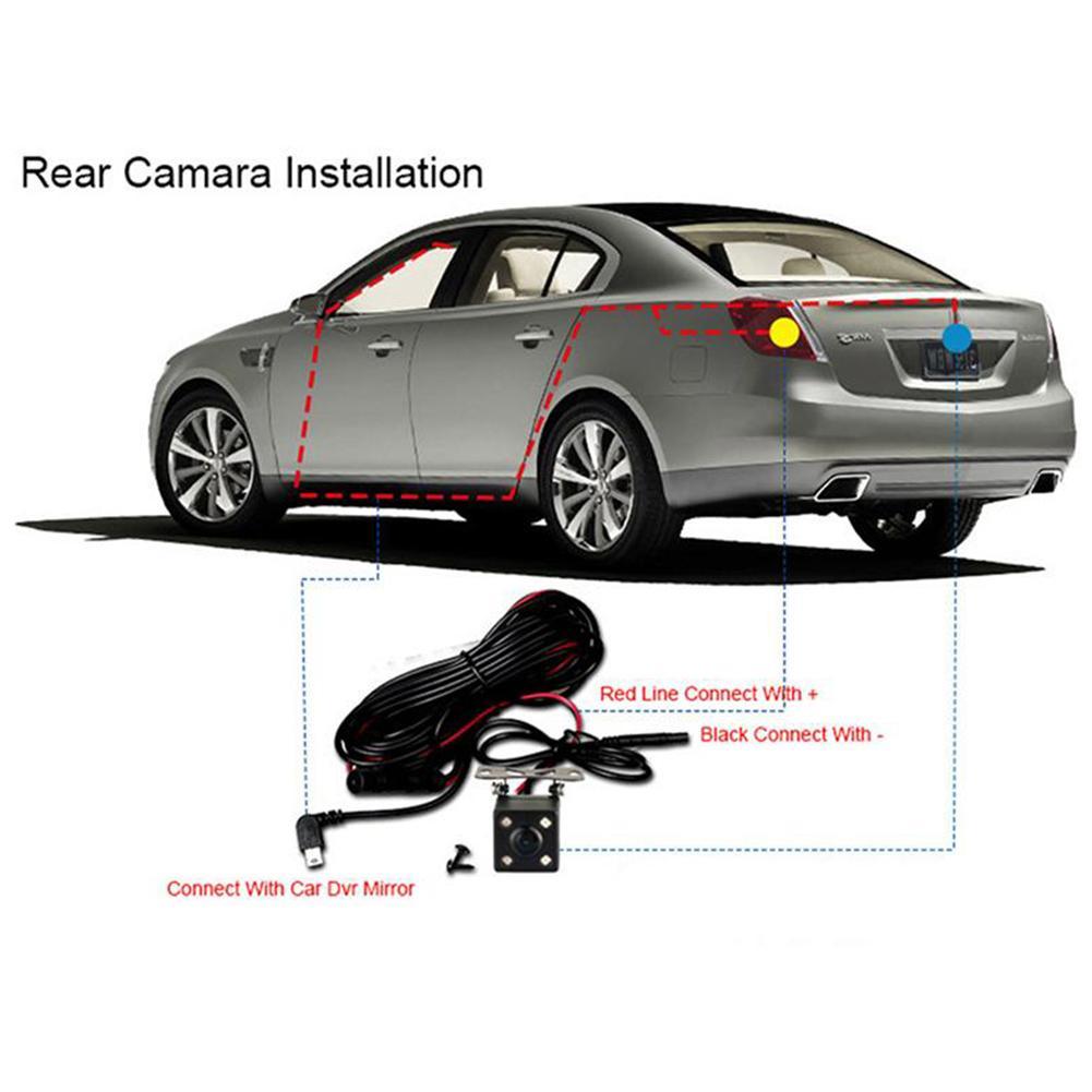 Cámara de visión trasera de coche, cámara de marcha atrás, cámara de respaldo de coche, suministros para automóviles, accesorios para automóviles