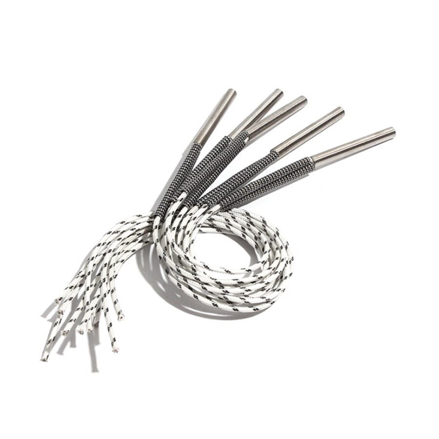 Cartouche de chauffage 316SUS 6mm 98 ~ 115mm, 5 pièces, 110V/220V/380V, Tube chauffant à tête unique, élément de résistance 240W/250W/260W/270W/280W