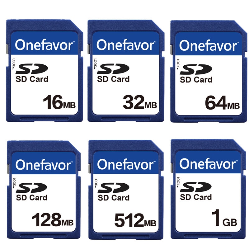 Onefavor 16 Mb 32 Mb 64 Mb 128 Mb 256 Mb 512 Mb 1 Gb 2 Gb Sd Secure Digital flash Geheugenkaart