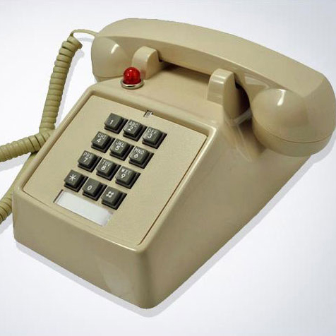 Vintage Telefoon Vaste Vaste Telefoon Met Mechanische Bel Voor Desktop Office Home Hotel Bar Decoratie Telefooncontactpersoon Rood Zwart: YELLOW