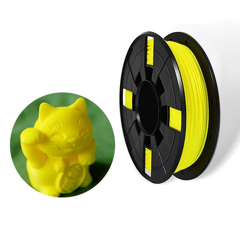 EasyThreed – Filament pour imprimante 3D, consommable d&#39;impression en plastique PLA, jaune, noir, blanc, bleu, 1.75mm de diamètre, poids 0.5KG