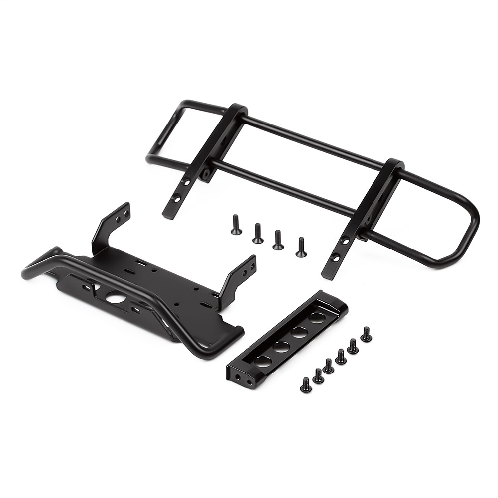 INJORA RC Auto Metall Vorderseite Stoßstange für 1:10 RC Raupe Traxxas TRX4 G500 TRX6 G63 6X6 Aktualisierung Teile: F28BK F32BK