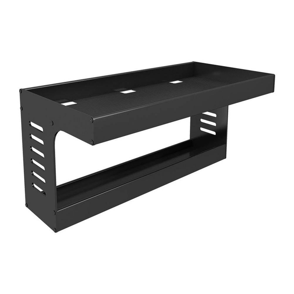 Metal Wall Mount Shelf Easy To Install Bracket Grip Holder Stand For Wifi Router TV Box Bracket: 30cm