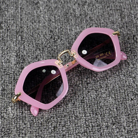 Beautyeye barn barnebelegg solbriller merke camellia gutter jenter goggle solbriller  uv400: Rosa