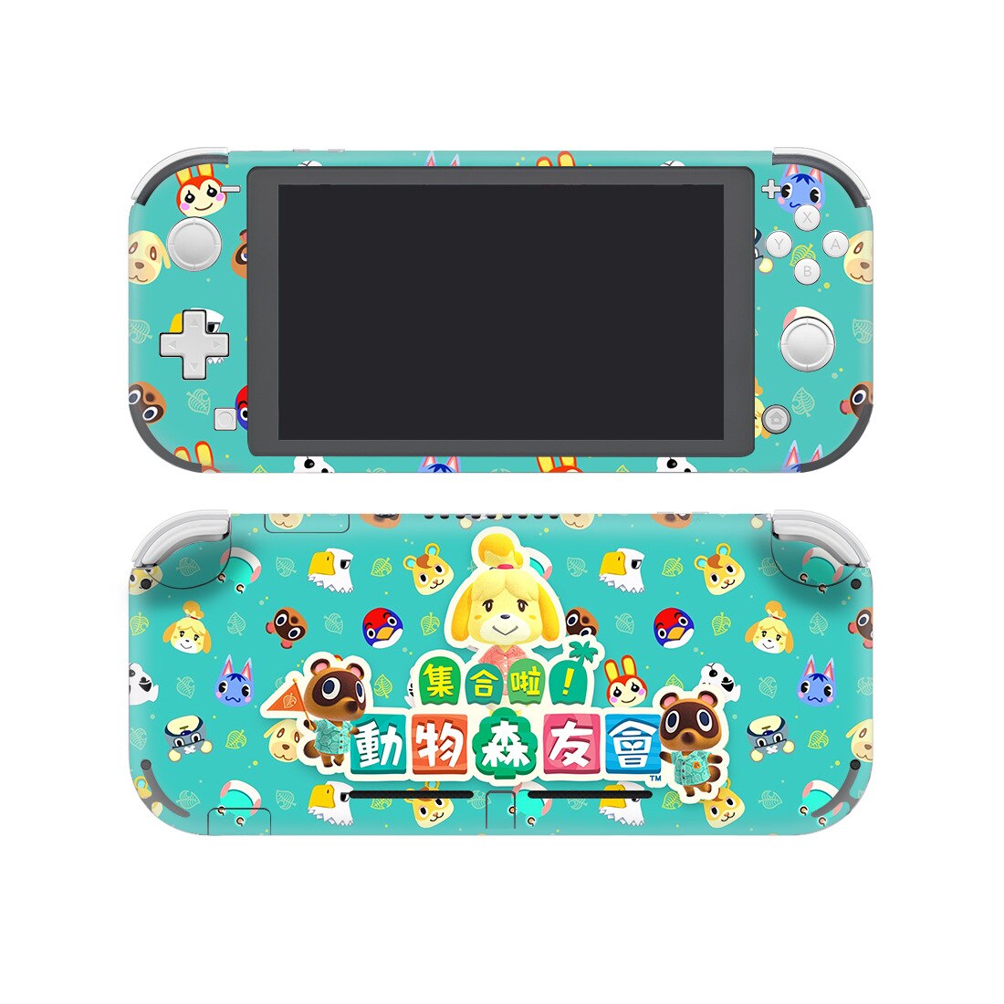 Per Nintendo Switch Lite adesivi protettivi per la protezione della pelle dello schermo protettivo per animali Mini Console custodia per decalcomania per Nintendo: Q