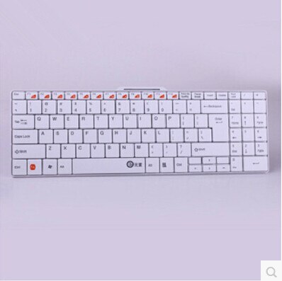 MAORONG TRADING-teclado inalámbrico 2,4G, accesorio para lenovo, Dell/Acer/Asus/Toshiba, ultrafino, todo en uno, para imac