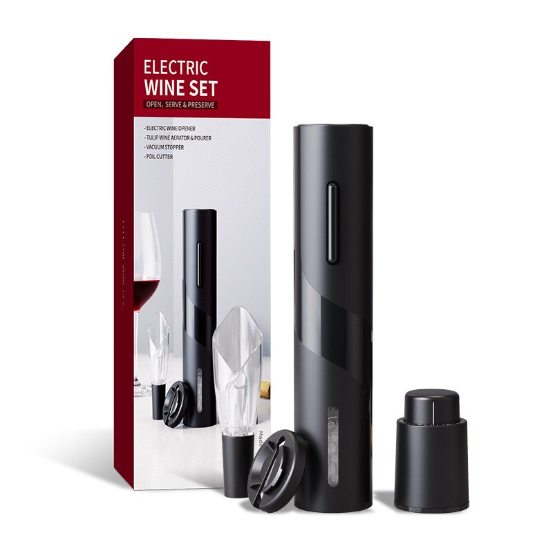 Abridor de botellas automático, sacacorchos eléctrico para vino tinto, herramientas de Bar, accesorios de cocina: USB Charge A6