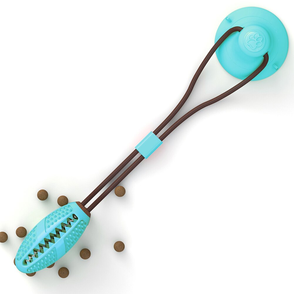 smart interaktiv hundeleke godbit dispensere sugekopp trykk ball hund interaktiv planet lekkasje matte leke hundemat godbit ball bolleleke: D