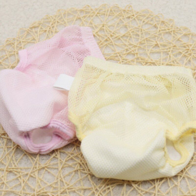 Pantaloni da allenamento in cotone per bambini mutandine pannolini traspiranti per bambini pannolini di stoffa pannolini neonati intimo per bambini pannolino