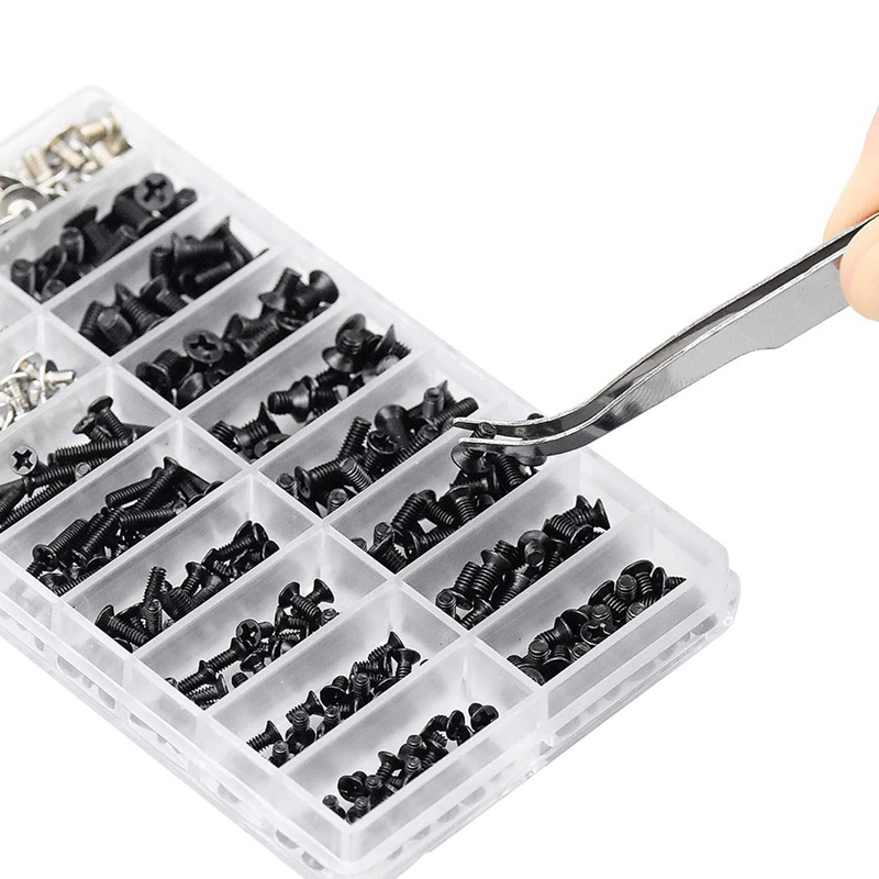 355Pcs PC Screws Assorted Set M2 M3 M2.5 Computer Screws HDD M.2 SSD Screws for Universal Laptop PC Computer Repair
