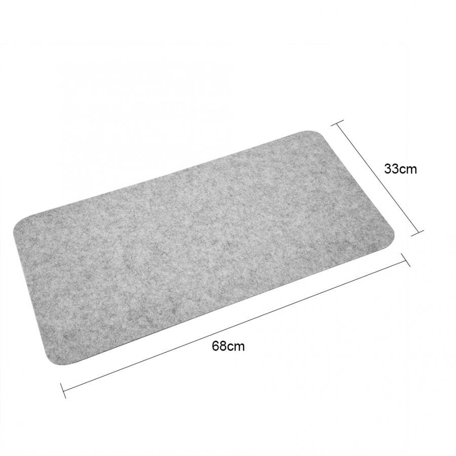 68 x 33cm pöytäalusta huovat pöytä hiirimatto kotitoimisto pöytä kannettavan tietokoneen matto antistaattinen tietokone pc tyynyt hiirimatto