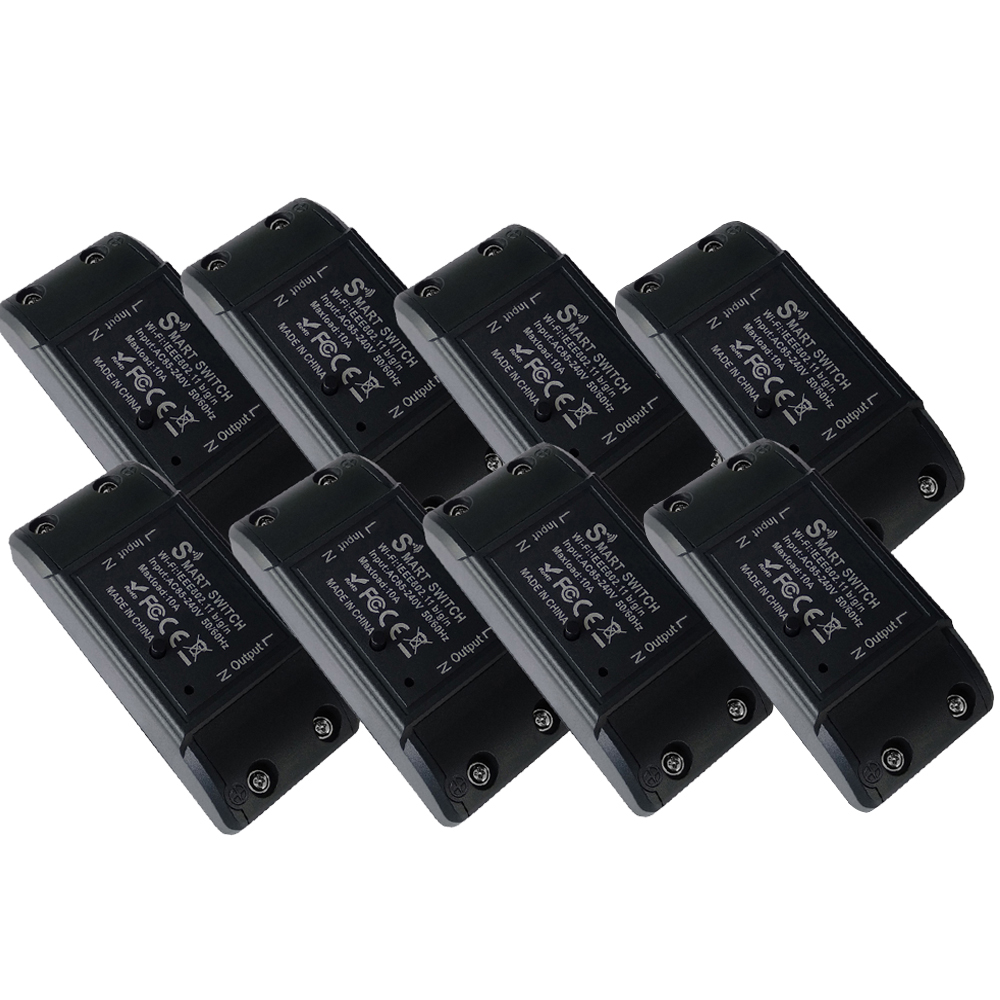 WGHINE CozyLife WiFi accorto interruttore modulo interruttore automatico 10A interruttori della luce temporizzati senza fili supporto Alexa Siri Google Alice: Rosso