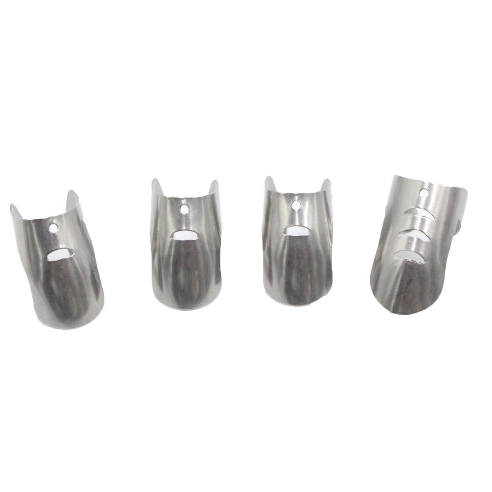 4pcs/set Stainless Steel Finger Hand Guard Finger Protector Knife Slice Chop Safe Slice Cooking Tools Safety Knife