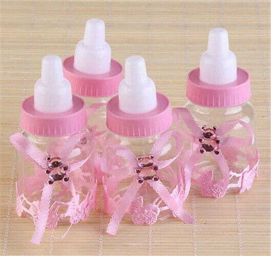 12pcs/packing Baby Candy Bottle Box Shower Party Birthday Party UK