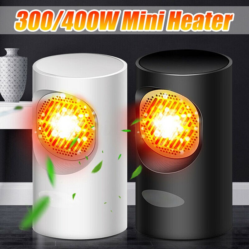 Mini Portable Fast Heater Heated Desk Electric Fan Home Winter Warmer for Students Office Worker JA55