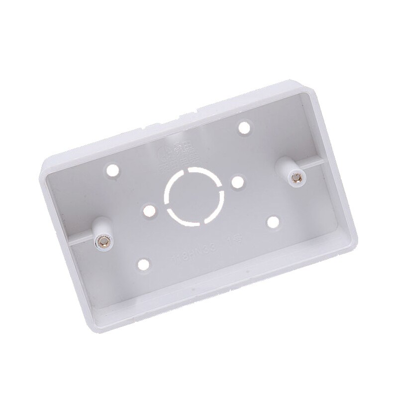 Us 118mm typ kopplingsdosa väggmonterad dosa en eller två strömbrytare uttag wire box