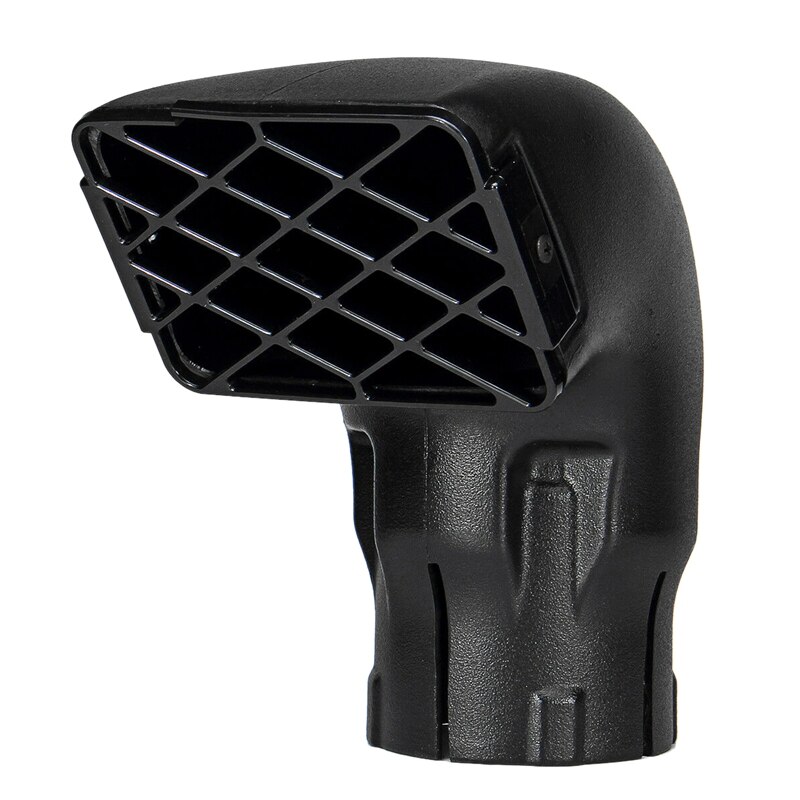 Elbow Wading Head Air Intake Air Ram Snorkel Top Snorkel Head Fit for Toyota Landcruiser Vdj70 Series: black
