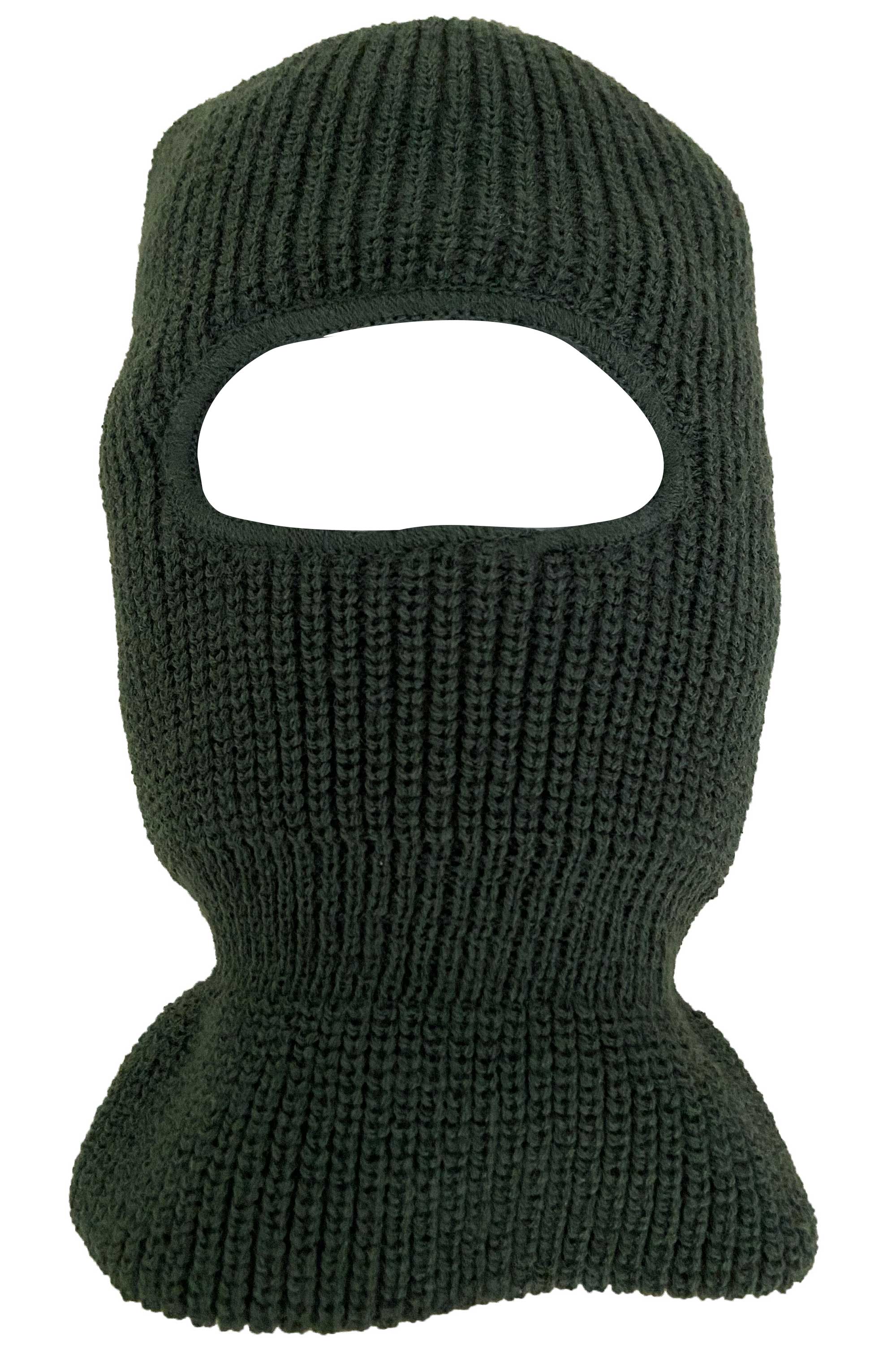 KNITTED HOOD BALACLAVA 1 HOLE SKI MASK