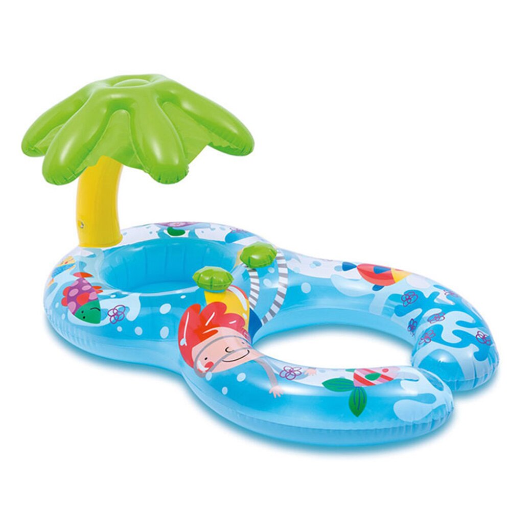 Bouée gonflable pour enfants, cercle de natation, siège en bateau, pour piscine d'été: PJ3647C