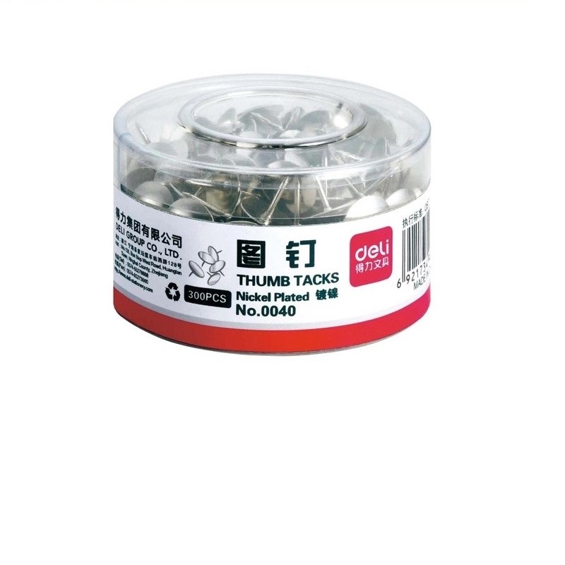 Punaise Kopie Lyrate Nagel Kleine Pins Ronde Neus Corkslab Nail Decoratie Deli 0040 Metalen Thumb Tack Punaise