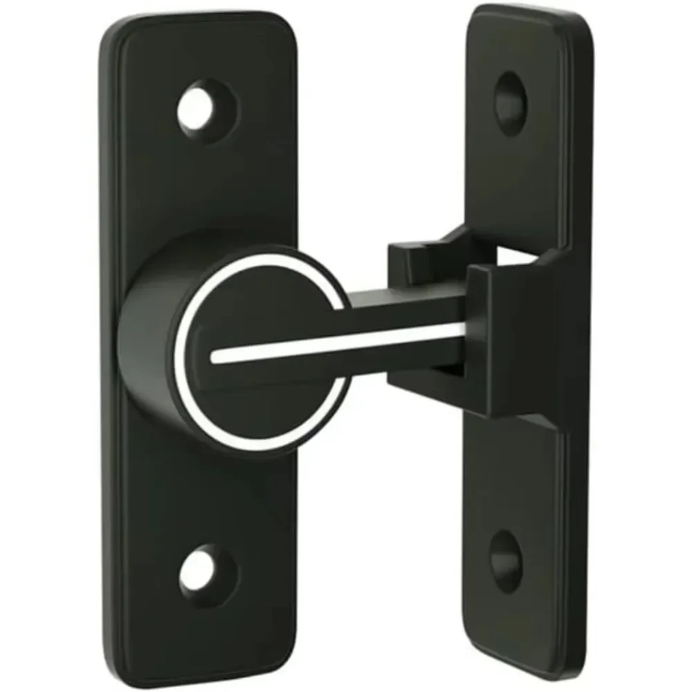 Interior Door Bolt Luminous Bolt old-fashioned Surface-mounted Room Roor Latch 90 Degree Heavy-duty Lock