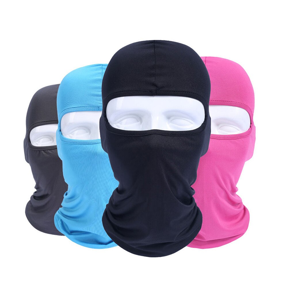 Balaclava Motorcycle Gezichtsmasker Hoofddeksels Volgelaatsmaskers Voor Motorhelm Zomer Ademend Masque Maske Moto Riding Gear