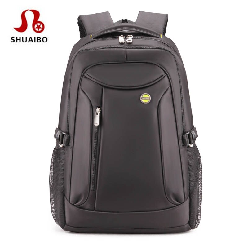 SHUAIBO Mochila de gran capacidad de para hombres Mochila de viaje impermeable bolso multifuncional mochilas para ordenador portátil masculino Mochila 16 pulgadas